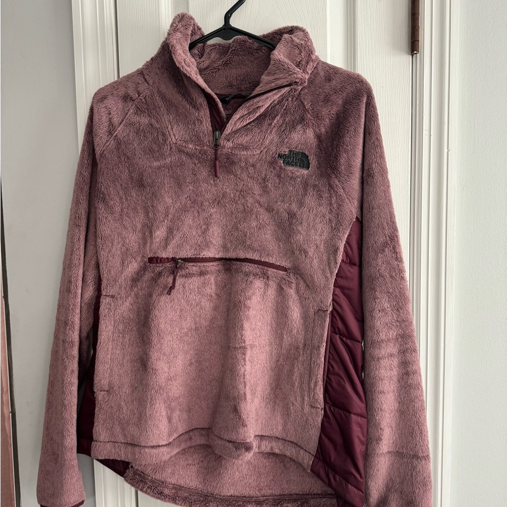 The North Face Osito Hybrid 1/4 Zip Fleece Pullover Womens